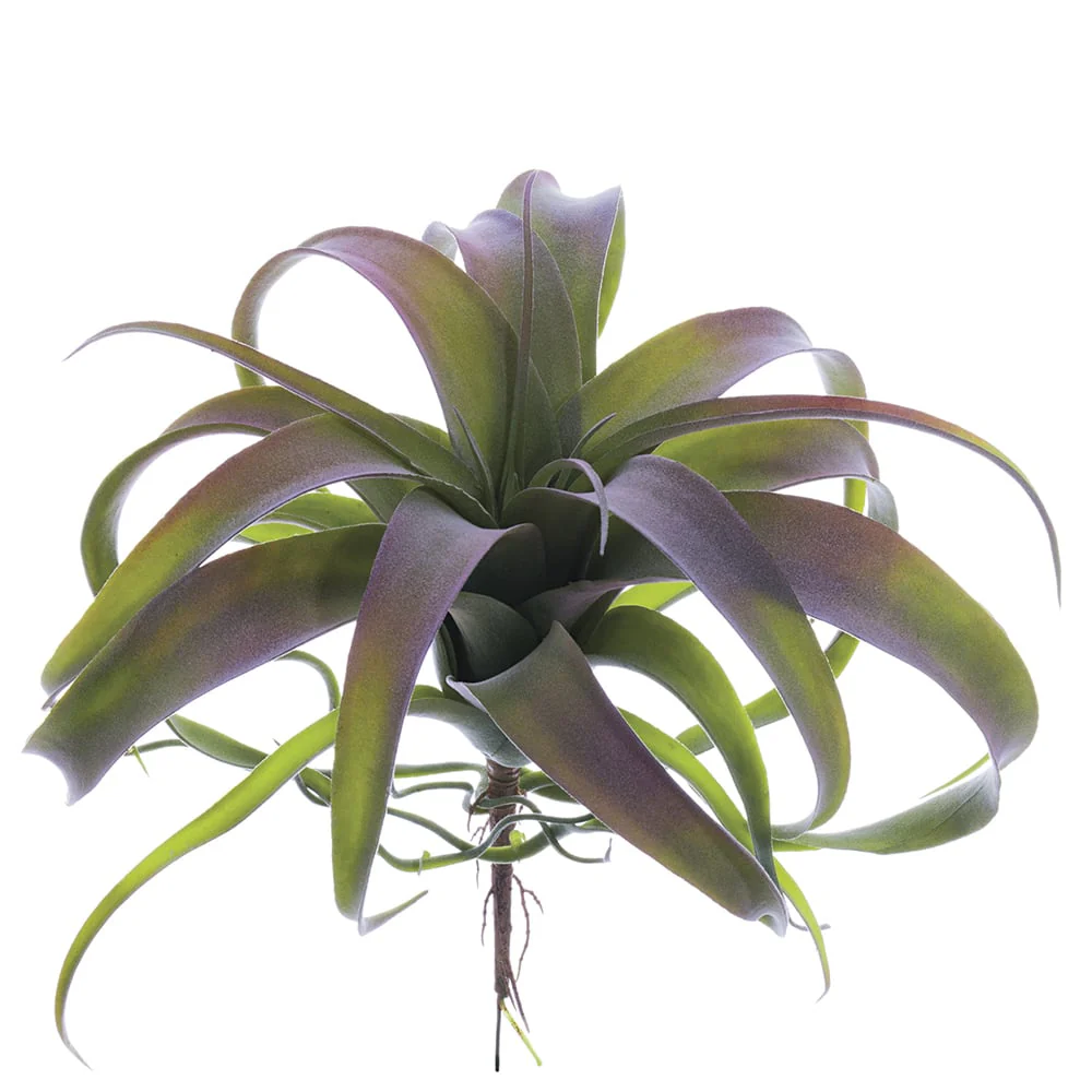 10.5" Tillandsia Artificial Stem Pick -Green/Gray (Pack of 6)