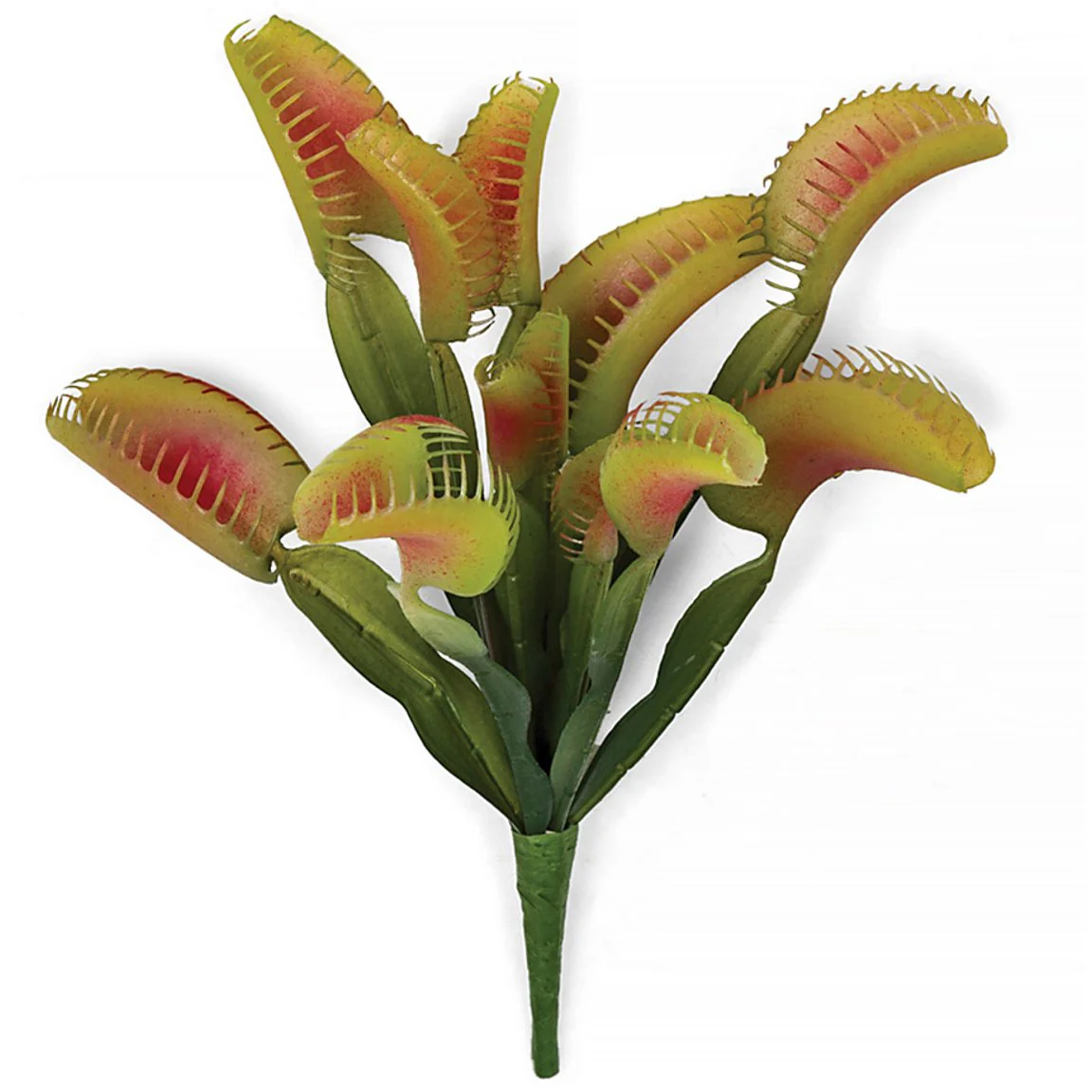 10" Artificial Venus Fly Trap Plant -Red/Green (Pack of 12)