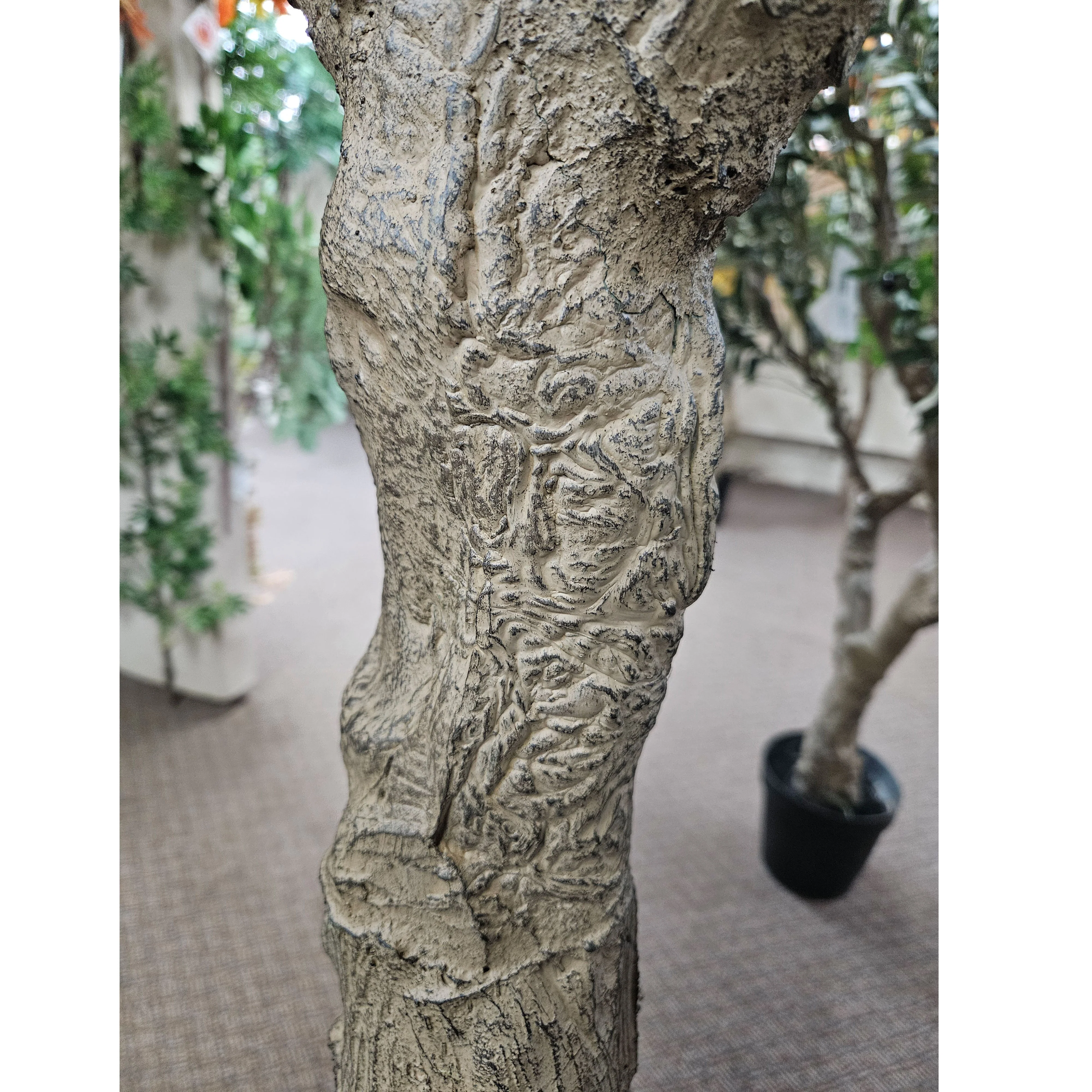 10' IFR Artificial Olive Tree & Berries w/Base -Green - Image 4