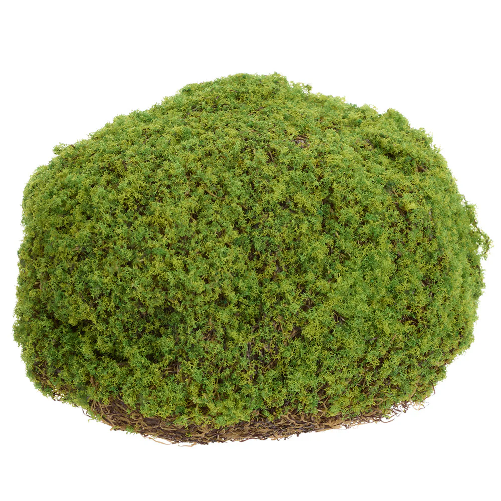 10" Moss Bun Artificial Topiary -Green (Pack of 6)