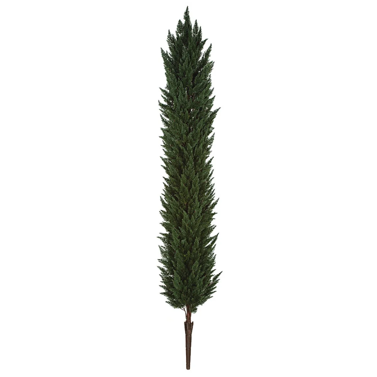 10' Outdoor UV-Proof Artificial Cypress Topiary Tree -Green