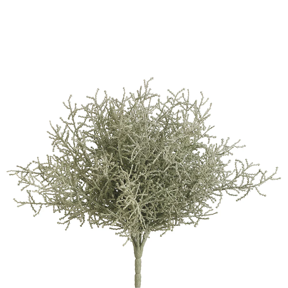 10" Plastic Spanish Moss Artificial Plant -Green/Gray (Pack of 6)