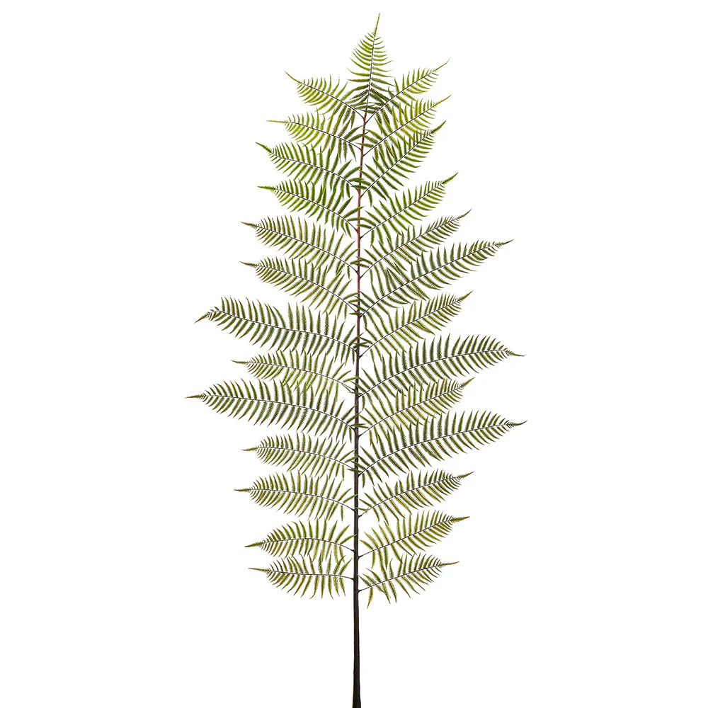 109" Artificial Fern Leaf Stem -Green (Pack of 2)
