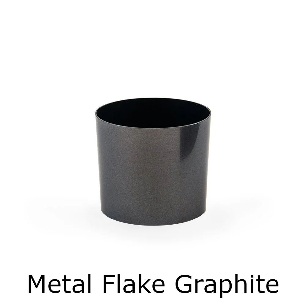 10"Hx10.5"W to 18"Hx20"W Vista Metallic Floor Round Planter - Image 14