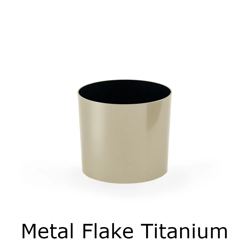 10"Hx10.5"W to 18"Hx20"W Vista Metallic Floor Round Planter - Image 16