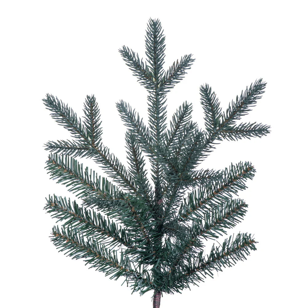 10'Hx67"W PE Colorado Blue Fir Artificial Christmas Tree, Unlit -Green - Image 2