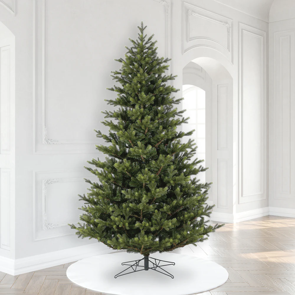 10'Hx73"W PE Welch Fraser Artificial Christmas Tree, Unlit -Green - Image 4