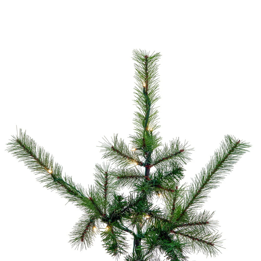 10'Hx84"W Lodge Pole Pine Artificial Christmas Tree, Micro LED Pre-Lit (Multi-Mode) -Green - Image 2