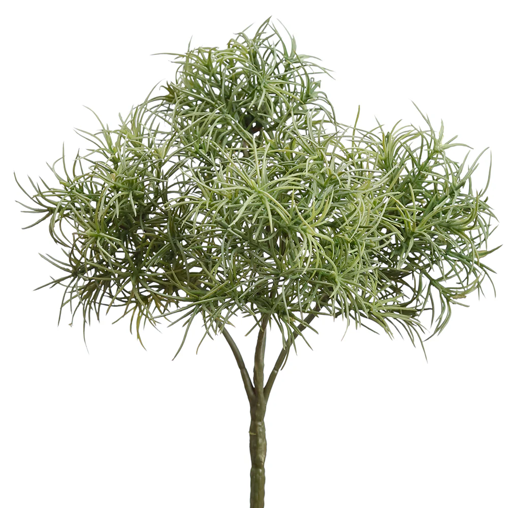 11" Artificial Moss Stem Pick -Green/Gray (Pack of 12)