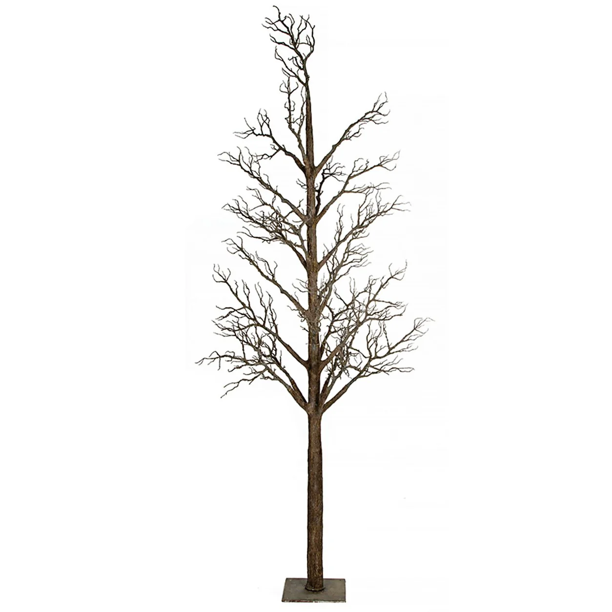 11' Artificial Twig Tree w/Stand -Brown