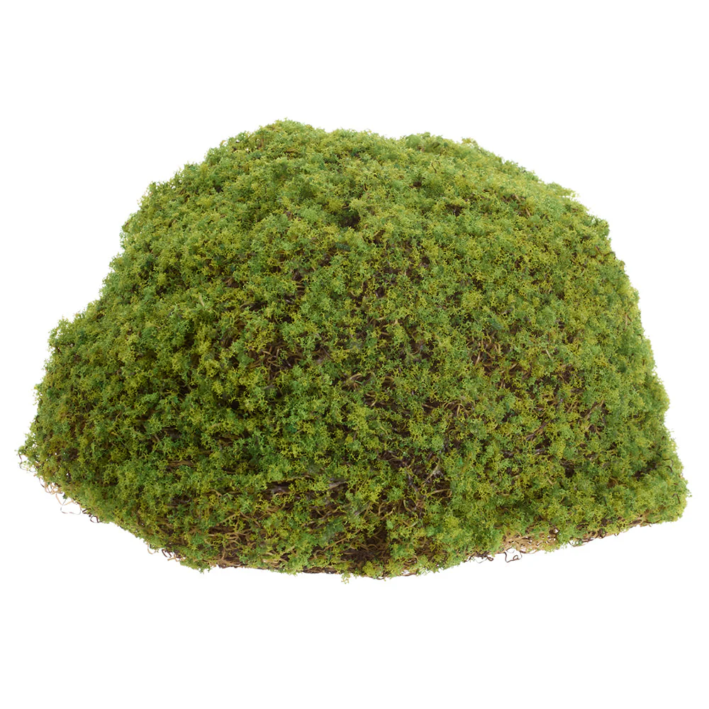 11" Moss Bun Artificial Topiary -Green (Pack of 12)