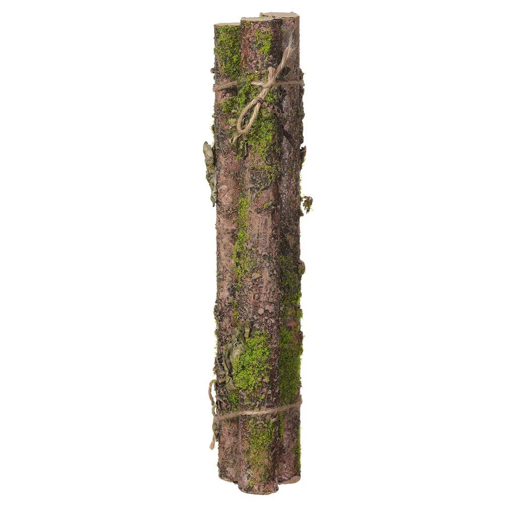 12" Artificial Moss Branch Stem Bundle -Green (Pack of 24)