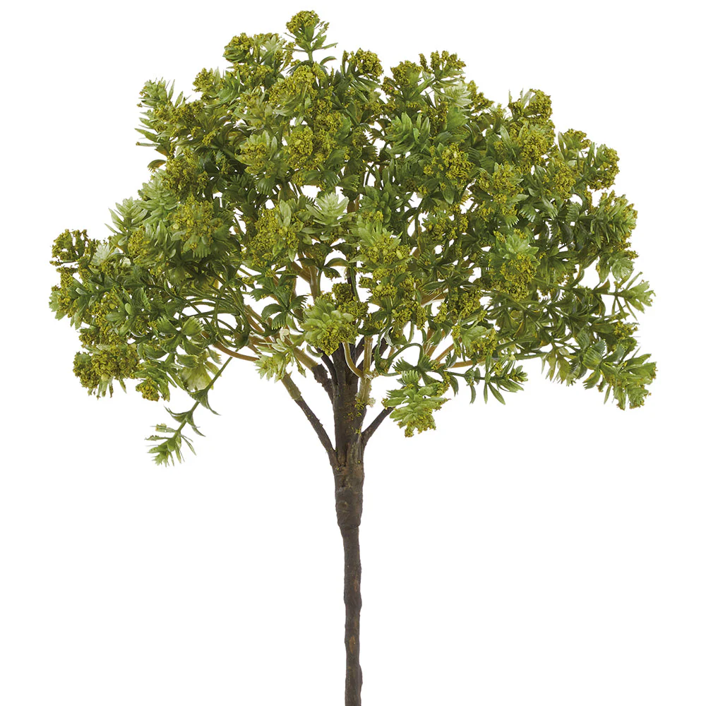 12" Artificial Sedum Stem Pick -Green (Pack of 12)