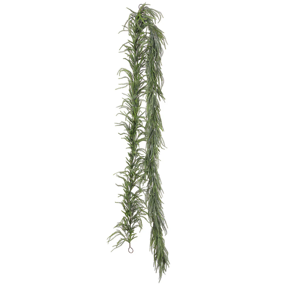 12' Artificial Spruce Pine Garland -Green (Pack of 2)