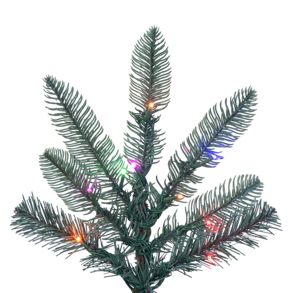 12'Hx80"W PE Alberta Blue Spruce Artificial Christmas Tree, Micro LED Pre-Lit (Multi-Mode) -Green - Image 3