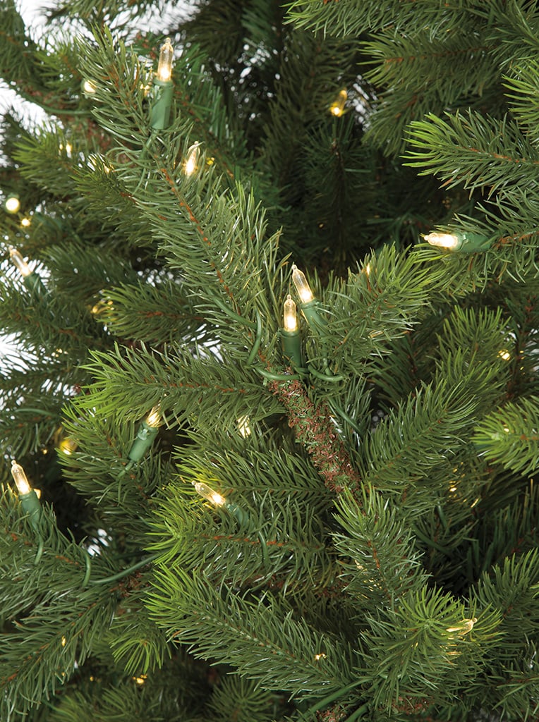 12'Hx80"W PE Asheville Spruce Artificial Christmas Tree, LED Pre-Lit -Green - Image 2