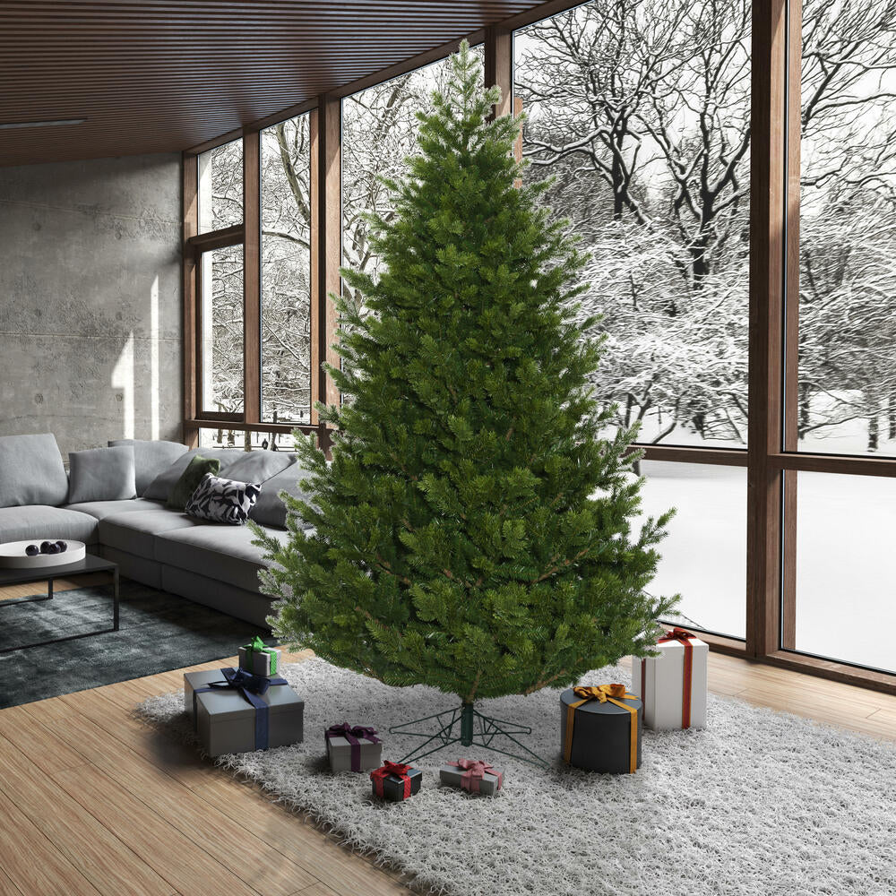 12'Hx85"W PE Eagle Fraser Artificial Christmas Tree, Unlit -Green - Image 3