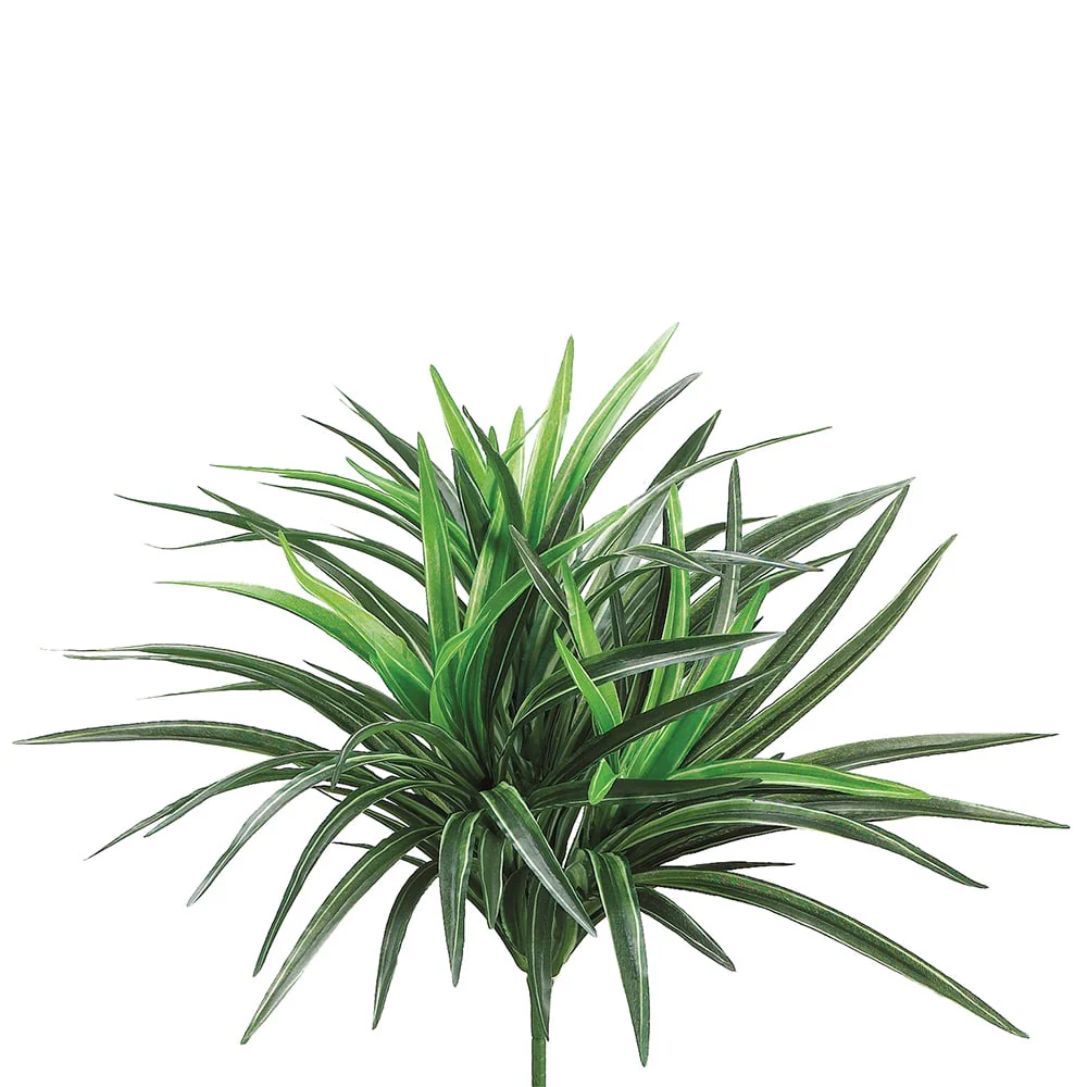 13" Small Dracaena Silk Plant -Green (Pack of 24)