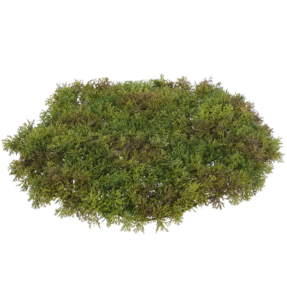 14.5" Moss Artificial Mat -Moss Green (Pack of 4)