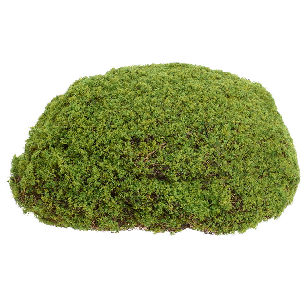 14" Moss Bun Artificial Topiary -Green (Pack of 6)
