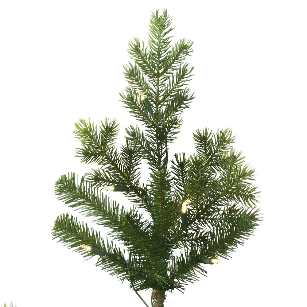 14'Hx100"W PE Eagle Fraser Artificial Christmas Tree, LED Pre-Lit -Green - Image 3