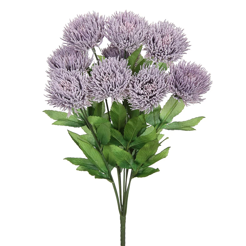 16.5" Artificial Protea Flower Bush -Lavender (Pack of 12)