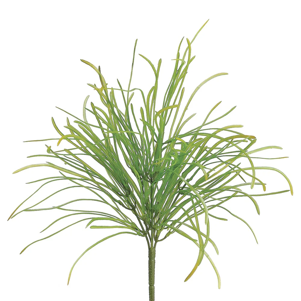16" Grass Artificial Plant -Green (Pack of 12)