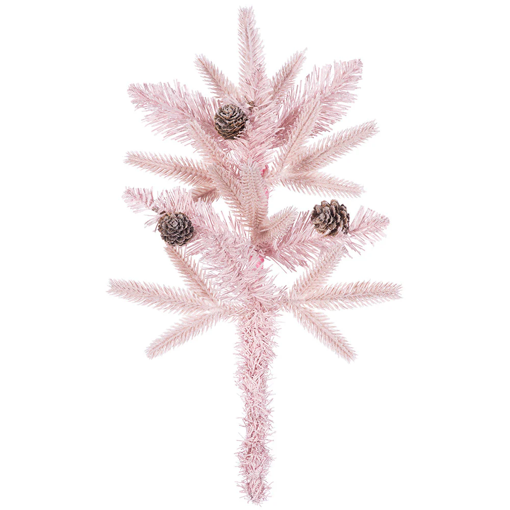 16" Rushmore Pine Artificial Stem -Blush (Pack of 12)