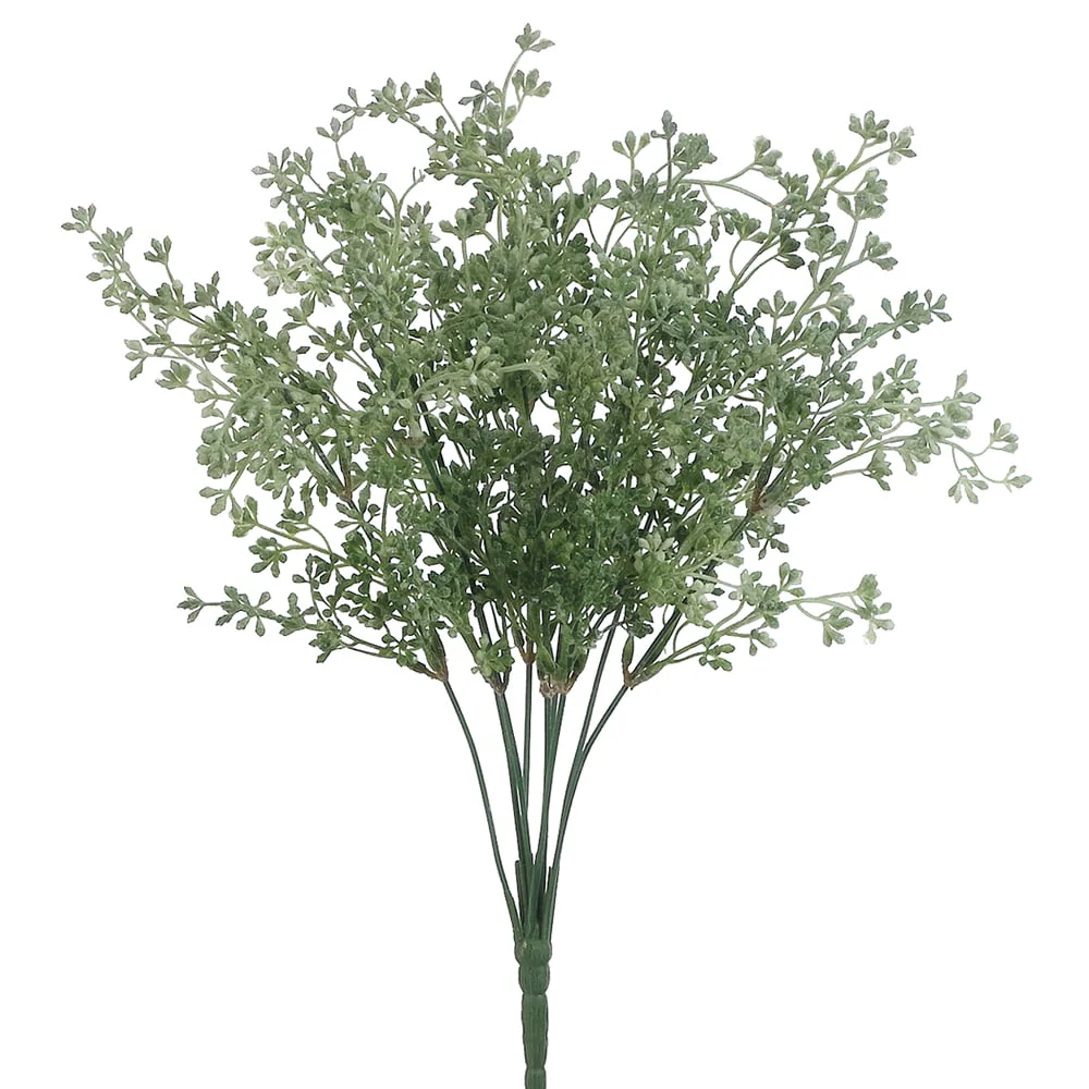 17" Artificial Eucalyptus Seed Plant -Green/Gray (Pack of 12)