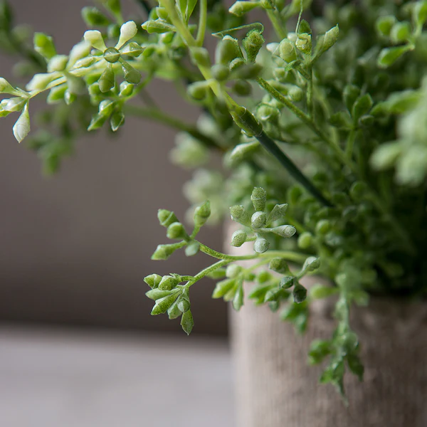 17" Artificial Eucalyptus Seed Plant -Green/Gray (Pack of 12) - Image 3