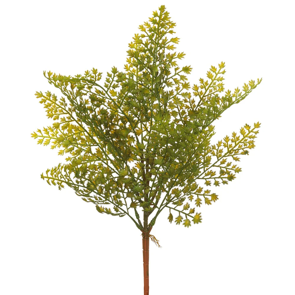 17" Artificial Fern Plant -Green (Pack of 12)