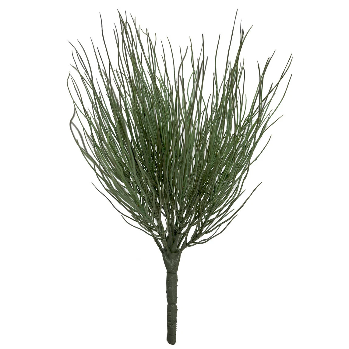 17" Outdoor UV-Proof Artificial Desert Broom Grass Plant -Green (Pack of 6)
