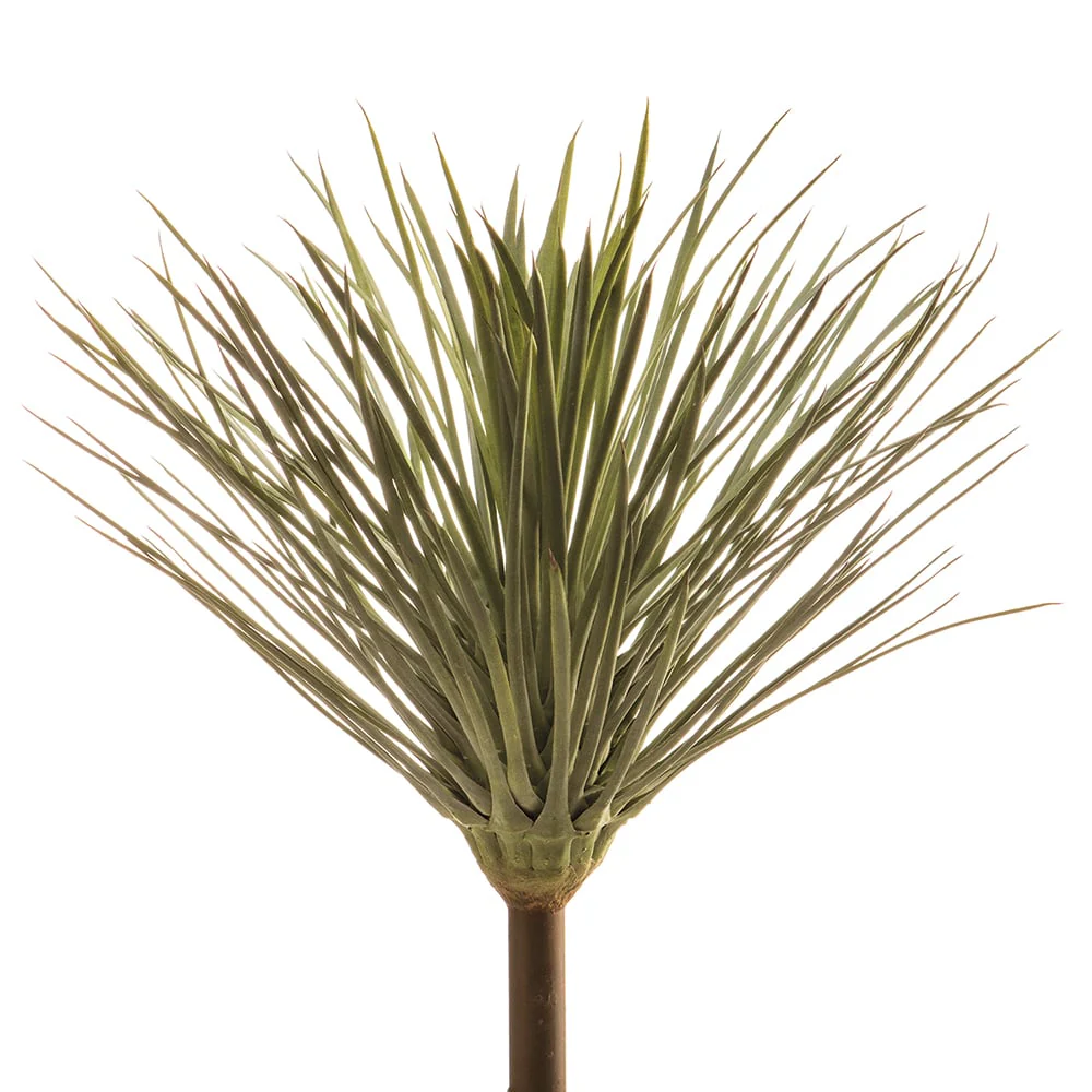 17" Silk Yucca Plant -Green/Gray (Pack of 4)