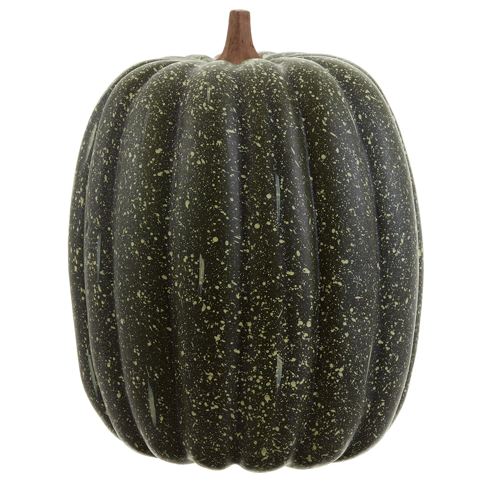 17"Hx14"W Artificial Pumpkin -Green (Pack of 2)