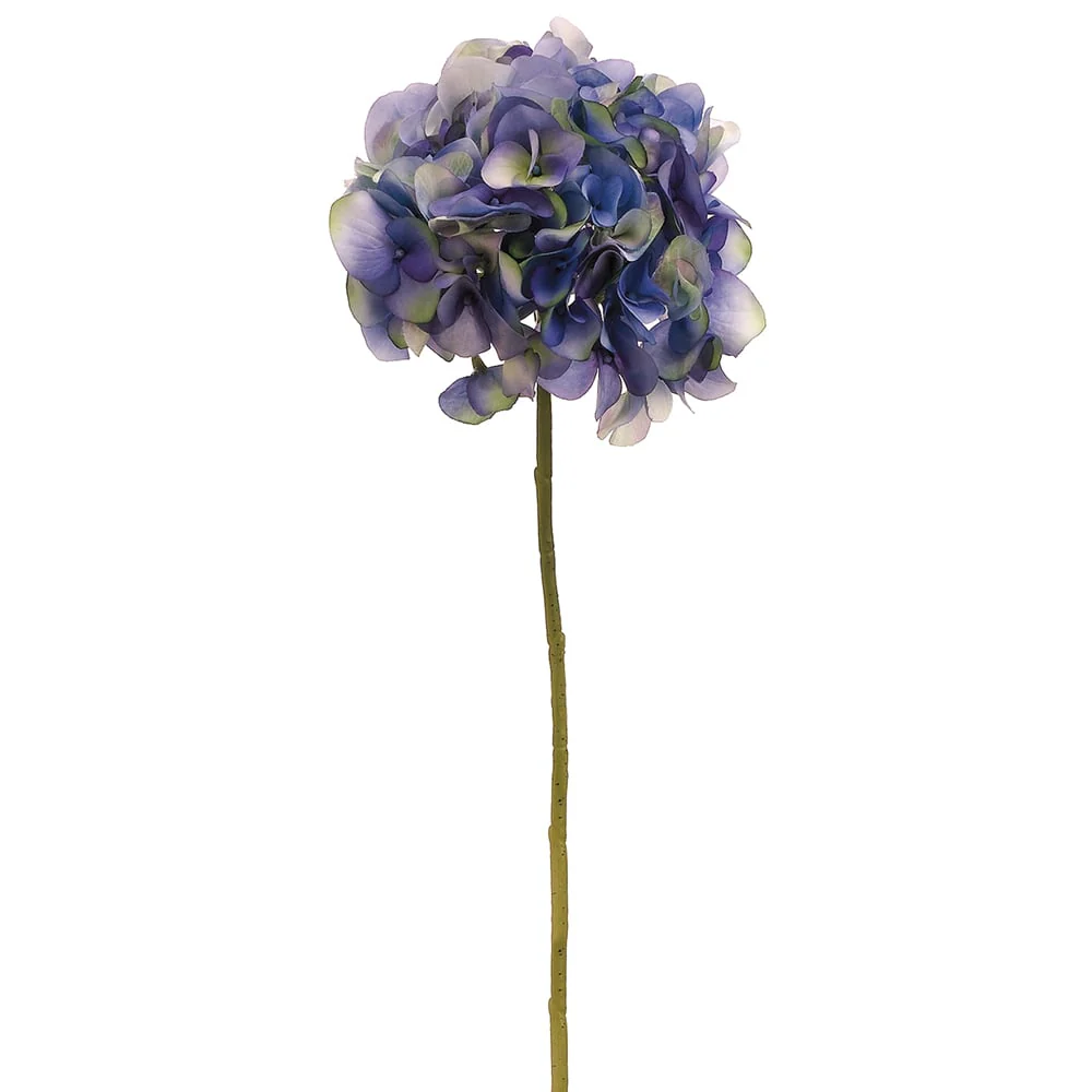 18.5" Silk Victorian Hydrangea Flower Spray -Helio/Delphinium (Pack of 12)