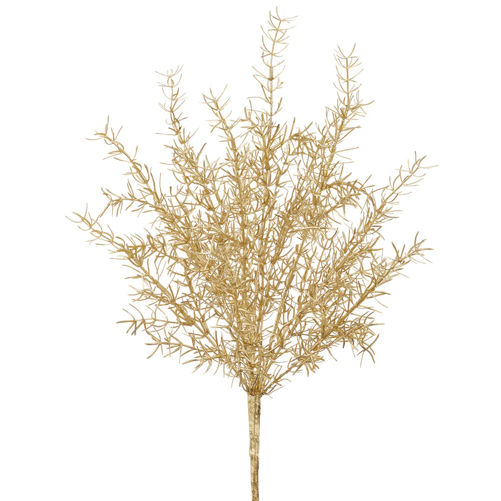 18" Metallic Artificial Grass Plant -Gold (Pack of 12)