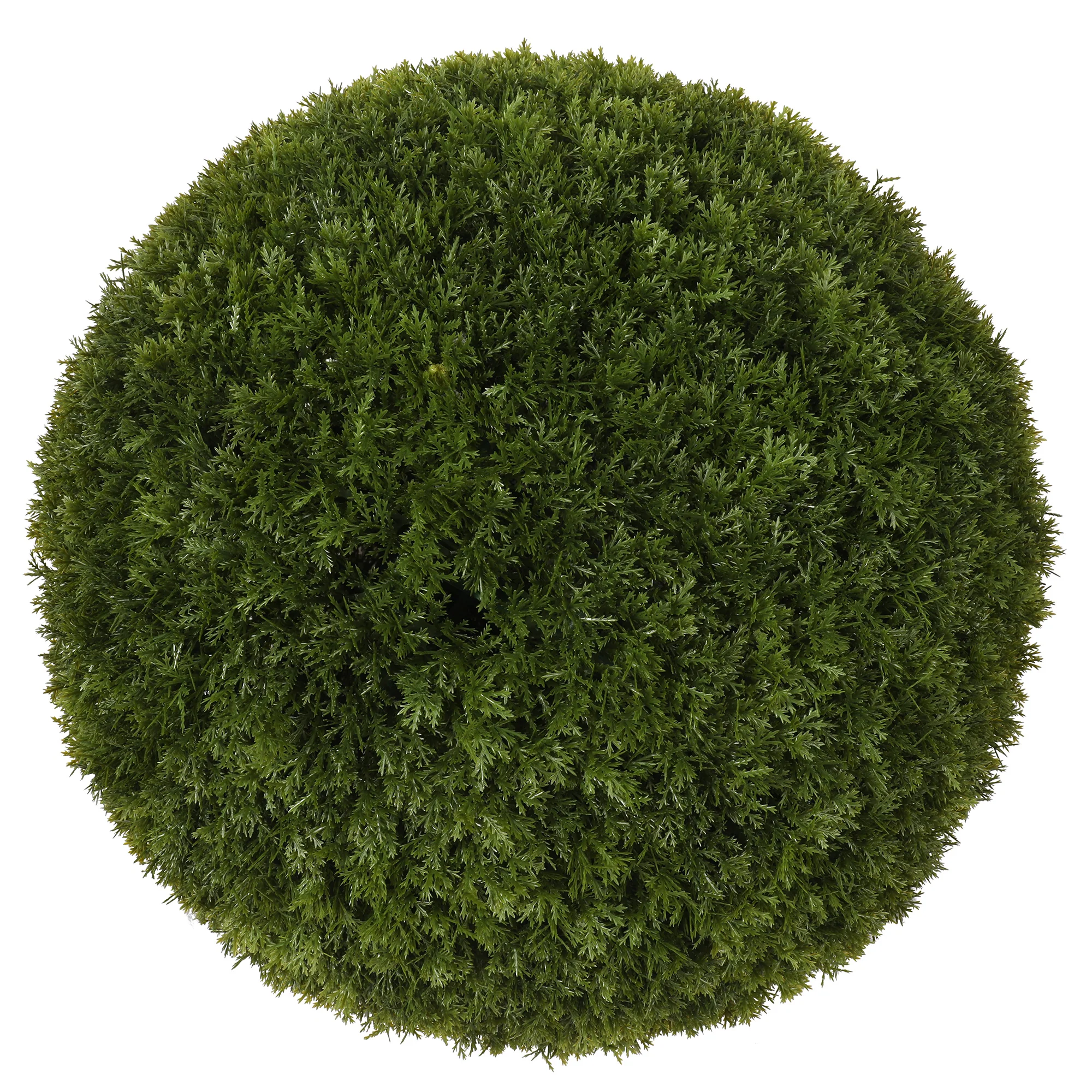 18" Outdoor UV-Proof Artificial Pine Leaf Topiary Ball -Green