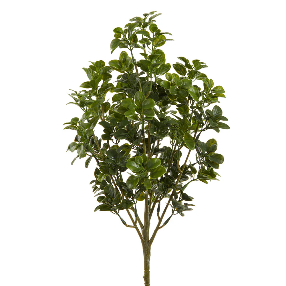 19" Privet Leaf Artificial Plant -Green (Pack of 12)
