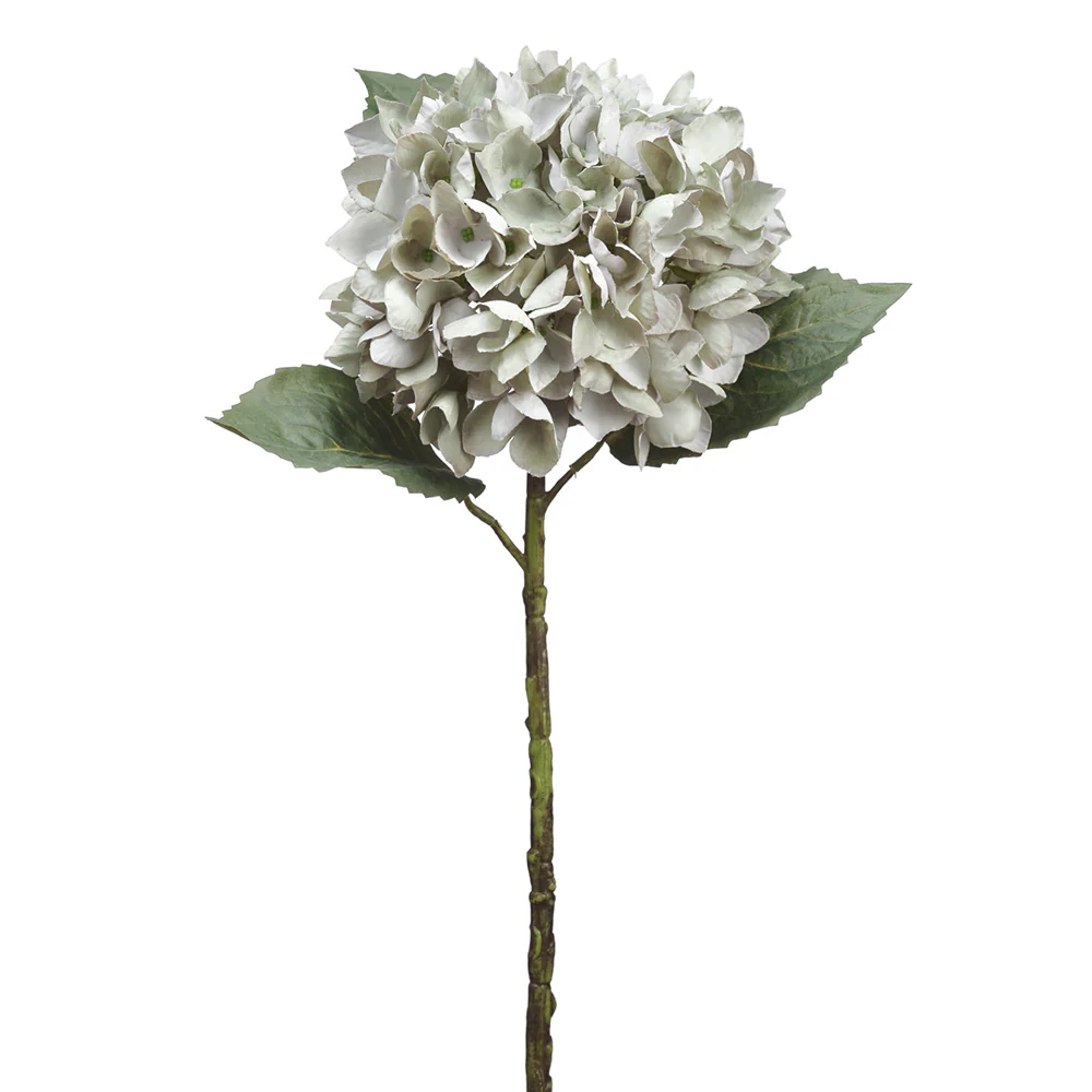 19" Silk Hydrangea Flower Spray -Blue/Gray (Pack of 12)