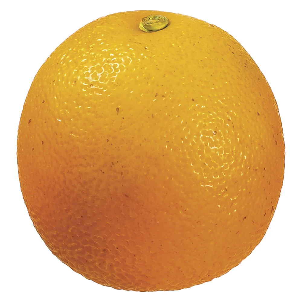 2.5" Artificial Weighted Natural Touch Tangerine -Orange (Pack of 12)