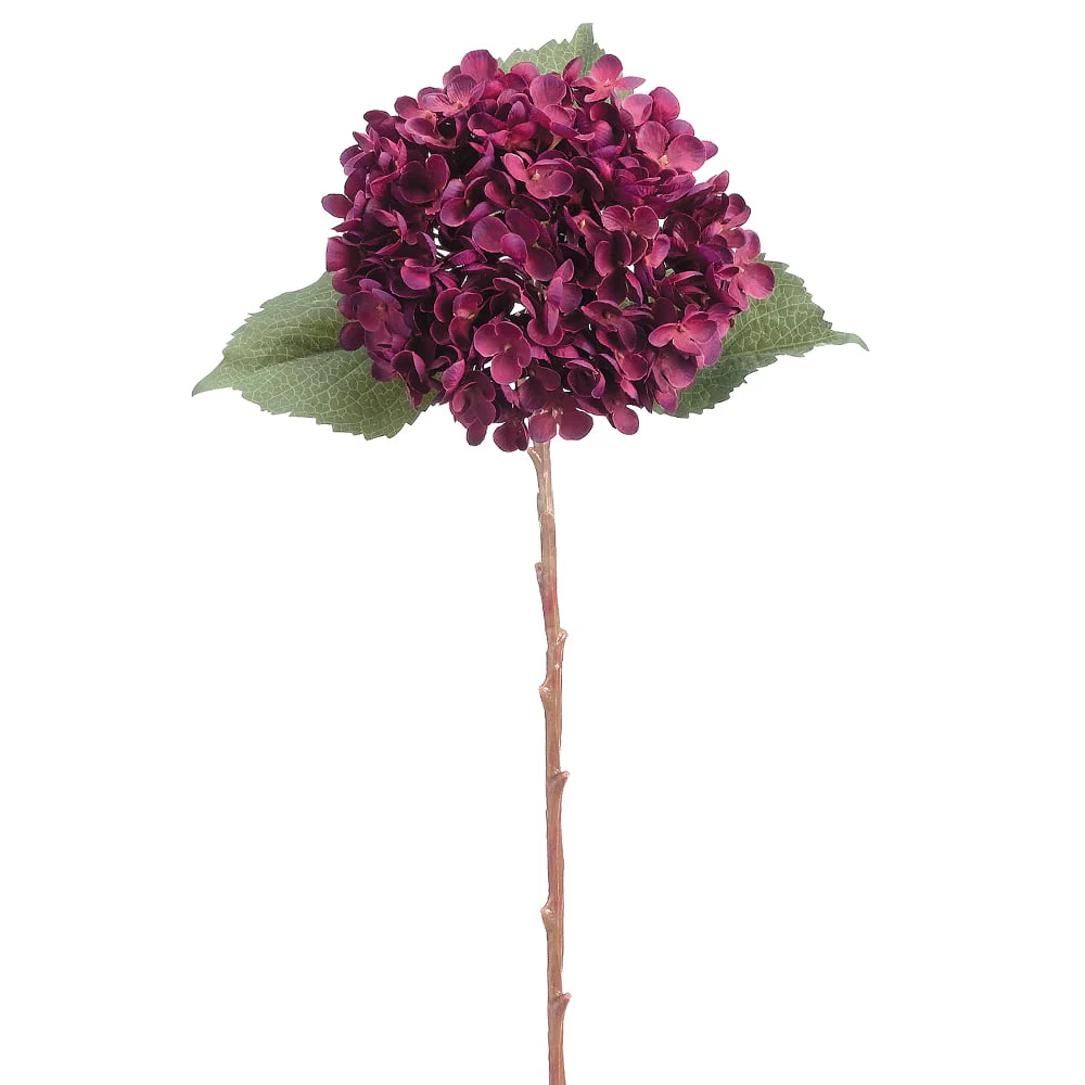 20.5" Silk Hydrangea Flower Spray -Purple (Pack of 24)
