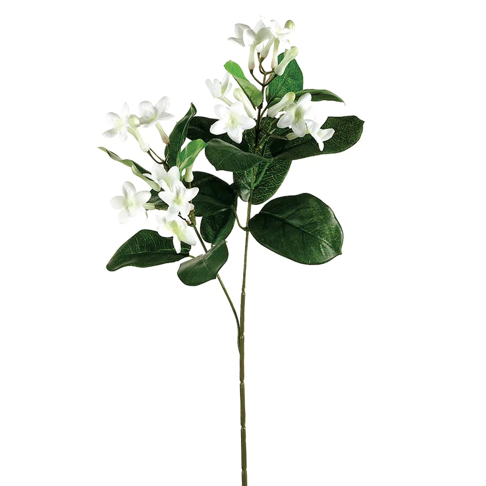20.5" Stephanotis Silk Flower Stem -White (Pack of 48)
