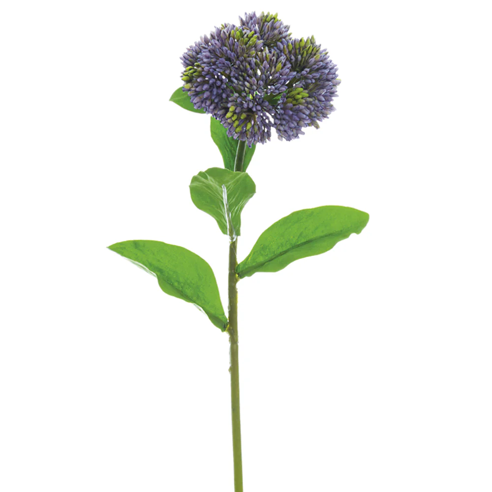 20" Artificial Sedum Flower Spray -Purple/Lavender (Pack of 12)