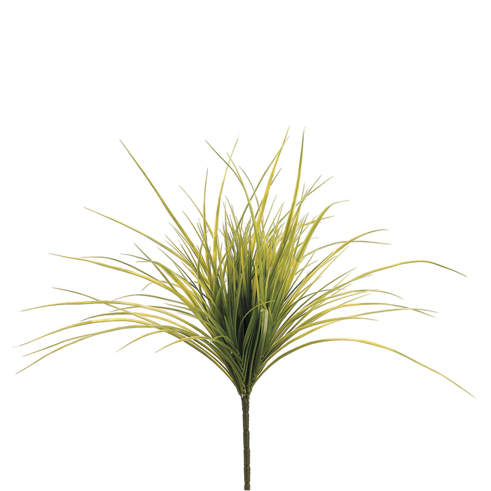 20" Plastic Grass Artificial Plant -Light Green (Pack of 12)