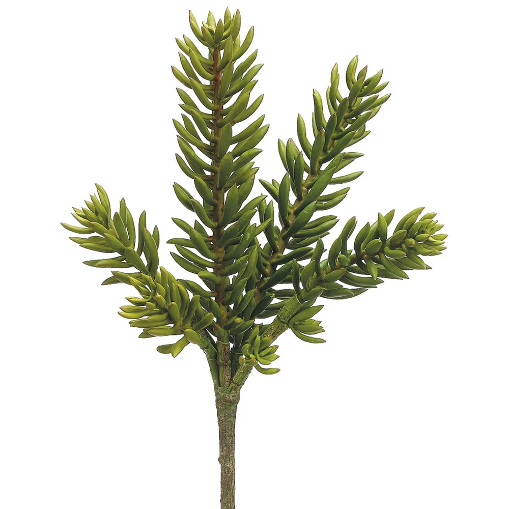 20" Real Touch Senecio Artificial Stem -Green (Pack of 6)