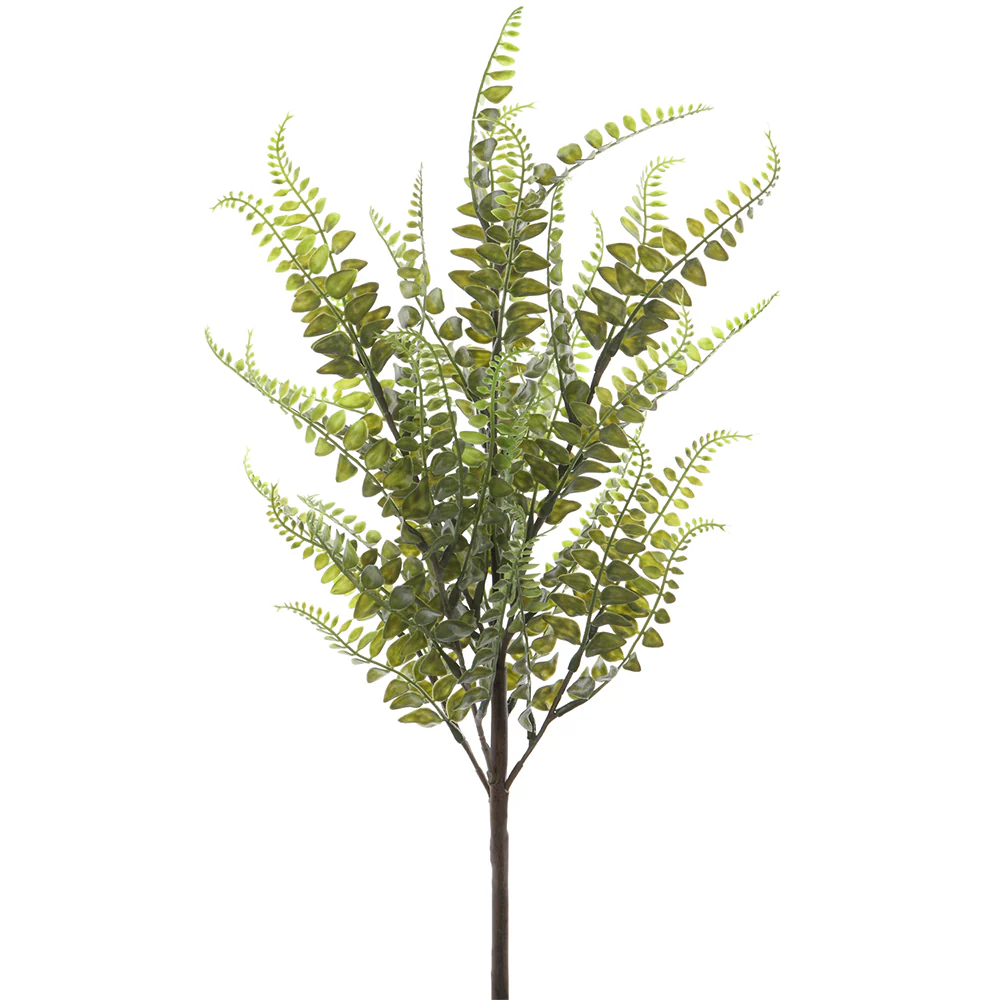 20" Silk Fern Stem -Green (Pack of 12)