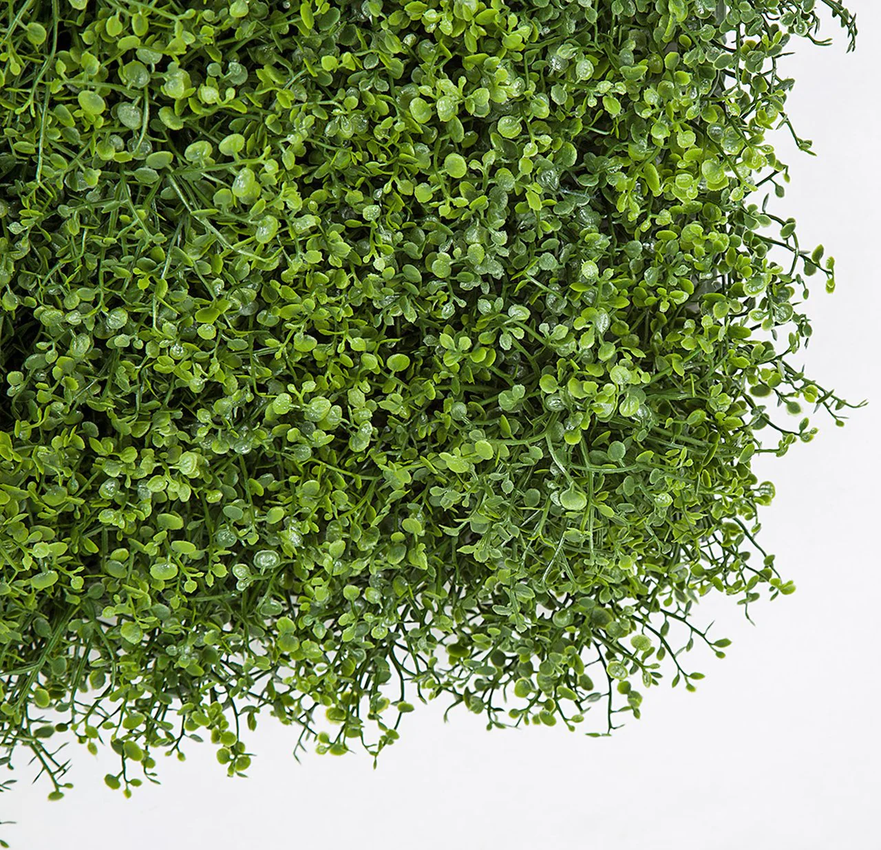 20"x20" Outdoor UV-Resistant IFR Artificial Moss Wall Mat -Green (Pack of 3) - Image 2