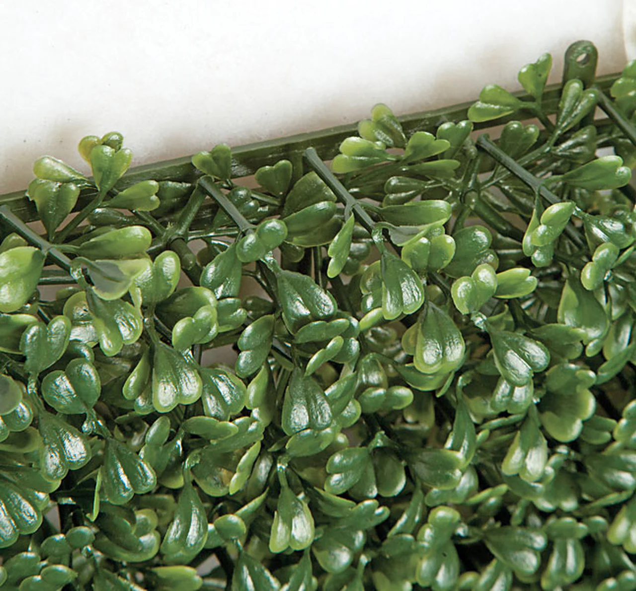 20"x20"x1" Outdoor UV-Proof Artificial Boxwood Mat -Green (Pack of 4) - Image 3