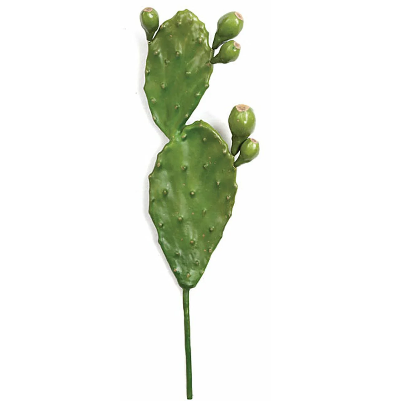 21" Artificial Pear Cactus Stem -Green (Pack of 6)