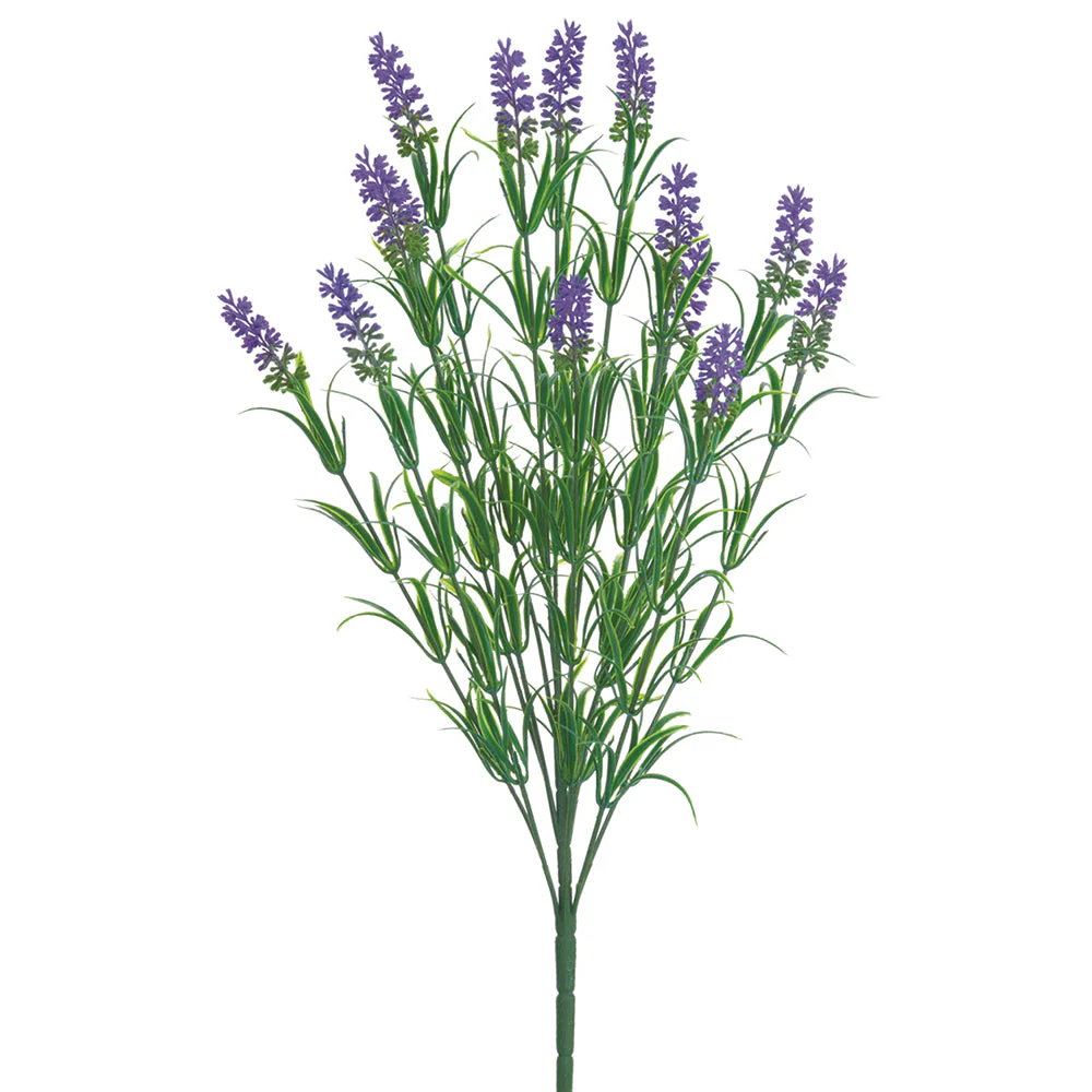 21" Lavender Silk Flower Bush -Lavender (Pack of 24)